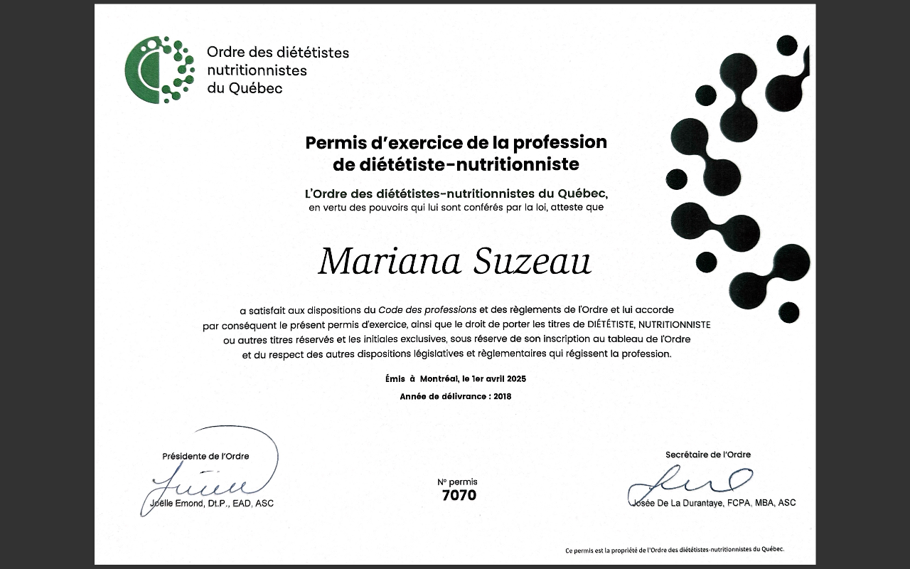 Licence de Mariana